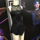 Mary Jane Glitter Stretch Mesh | Blue Moon Fabrics