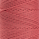 COTTON ROPE ZERO WASTE 2 MM - 3 PLY - SALMON COLOR