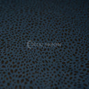 Abstract Animal Foiled EcoDelish Double Peached Melange Fabric | Blue Moon Fabrics