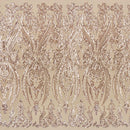 Amelia Stretch Mesh Sequin Fabric | Blue Moon Fabrics