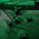 Brilliance Beaded with Rhinestone Stretch Mesh Fabric | Blue Moon Fabrics