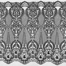 Celine Stretch Mesh Sequin Fabric | Blue Moon Fabrics