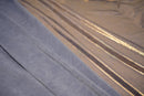 Claudette Creased Foiled Spandex Fabric | Blue Moon Fabrics