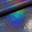 Cobra Foil Printed Stretch Velvet Fabric | Blue Moon Fabrics
