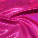 Dizzy Foiled Spandex Fabric | Blue Moon Fabrics