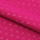 Eyelet Polyester Spandex Jacquard Fabric | Blue Moon Fabrics