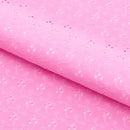 Eyelet Polyester Spandex Jacquard Fabric | Blue Moon Fabrics