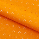 Eyelet Polyester Spandex Jacquard Fabric | Blue Moon Fabrics