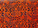Tribal Geometric Garden Polyester Fabric | Islands Fabric