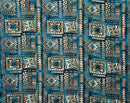 Polynesian Tribal Tapa Polyester Light-Barkcloth Fabric | Islands Fabric