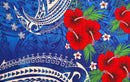 Fiji Hibiscus Cluster Sarong | Islands Fabric