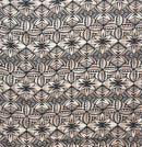 Traditional Polynesian Geometric Design Light Barkcloth Fabric | Islands Fabric