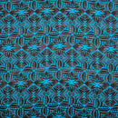 Traditional Polynesian Geometric Design Light Barkcloth Fabric | Islands Fabric