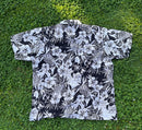 Pineapple Hibiscus Hawaiian Peachskin Shirt | Islands Fabric
