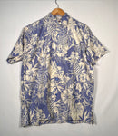 Pineapple Hibiscus Hawaiian Peachskin Shirt | Islands Fabric