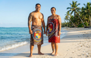 Kingdom of Tonga Seal Tribal Polyester Sarong | Islands Fabric