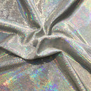 Legacy Foiled Stretch Velvet Fabric | Blue Moon Fabrics