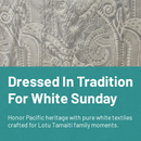 Maori Motif Tribal Pattern | Polyester | Islands Fabric