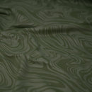 Marble Foil Printed Nylon Spandex Superflex Fabric | Blue Moon Fabrics