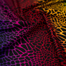 Multicolor Safari Spots Printed Spandex Fabric | Blue Moon Fabrics