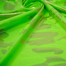 Neon Nugi Foil Printed Cationic Spandex Fabric | Blue Moon Fabrics