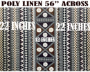 Fijian Tapa Polyester Fabric | Islands Fabric