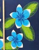 2nd measurement of Plumeria Polyester Sarong