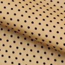 Polka Dot Flocked Stretch Mesh Fabric | Blue Moon Fabrics