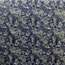 Blue Polynesian Tribal Print Fabric