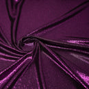 Posh Titanium Foiled Slinky Jacquard Fabric | Blue Moon Fabrics