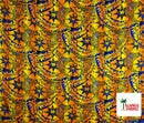 Plumeria Star Design Rayon Fabric | Islands Fabric