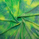 Renegade Tie Dyed Stretch Velvet Fabric | Blue Moon Fabrics