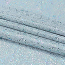 Robins Egg Speckle Spandex Fabric | Blue Moon Fabrics