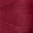 SOFT COTTON CORD ZERO WASTE 4mm - 1 SINGLE STRAND - RUBY RED