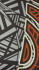 Polynesian Tribal Tide Cotton Fabric | Islands Fabric
