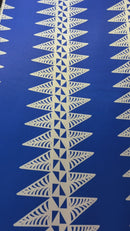 Tongan Kupesi Manulu Polyester Satin Quilting Fabric | Islands Fabric