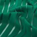 Striped Stretch Mesh Fabric | Blue Moon Fabrics