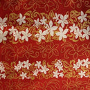 Tiare Garden Glitter Polyester Fabric | Islands Fabric