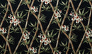 Bamboo Branches with Flowers and Leaves Upholstery Fabric | Islands Fabric
