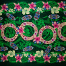 Rings of Polynesia Rayon Fabric | Islands Fabric