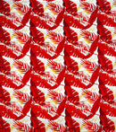 Tropical Leaves All Over design Cotton Fabric | Islands Fabric