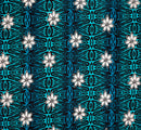 Tiare Polynesian Geometric design Cotton Fabric