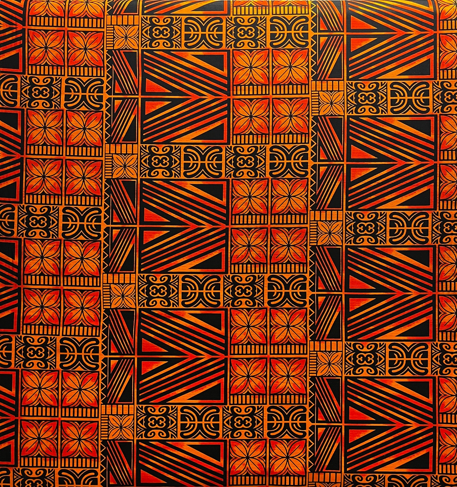 Traditional Polynesian Tapa Light Barkcloth Fabric # 2 | Islands Fabri
