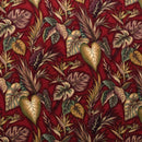 Red colored Tropical Garden Fabric